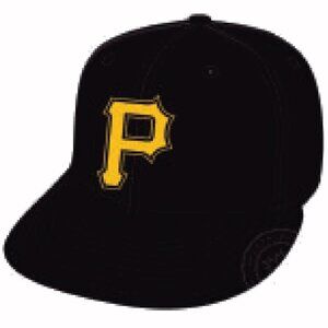 Pittsburgh Pirates MLB Licensed Black Cap Hat - NEW FAST SHIP